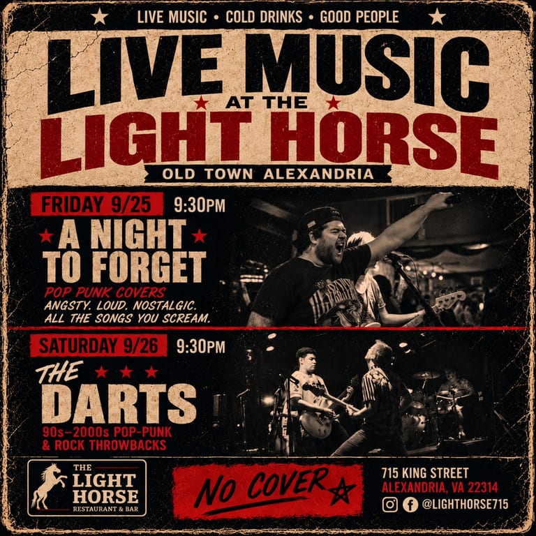 Live Music This Weekend in Old Town, Alexandria