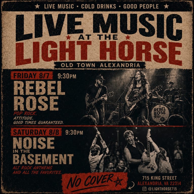 Live Music in Old Town, Alexandria