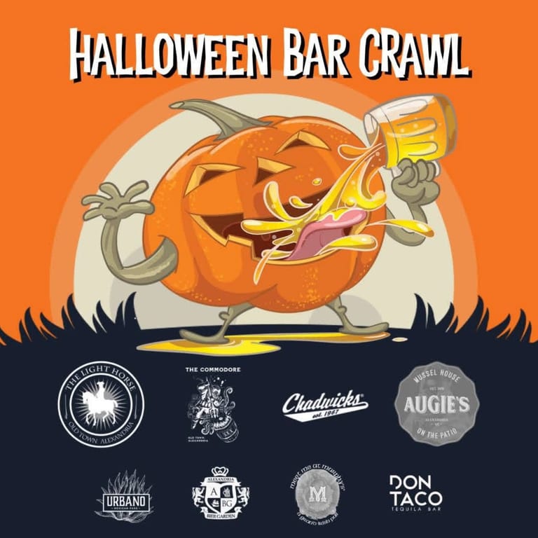 Halloween Bar Crawl