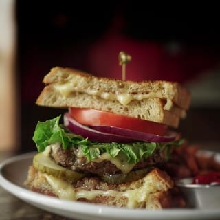 Grilled Cheese Cheese Burger