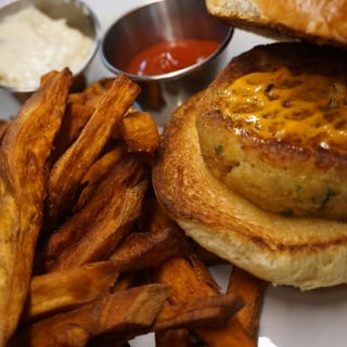 Crab Cake Sandwich